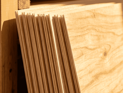 piring kayu