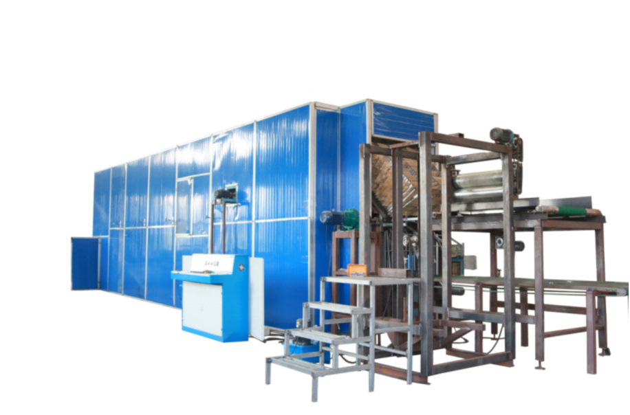 vertical veneer dryer