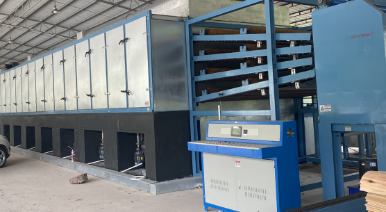 secador de lâminas de madeira